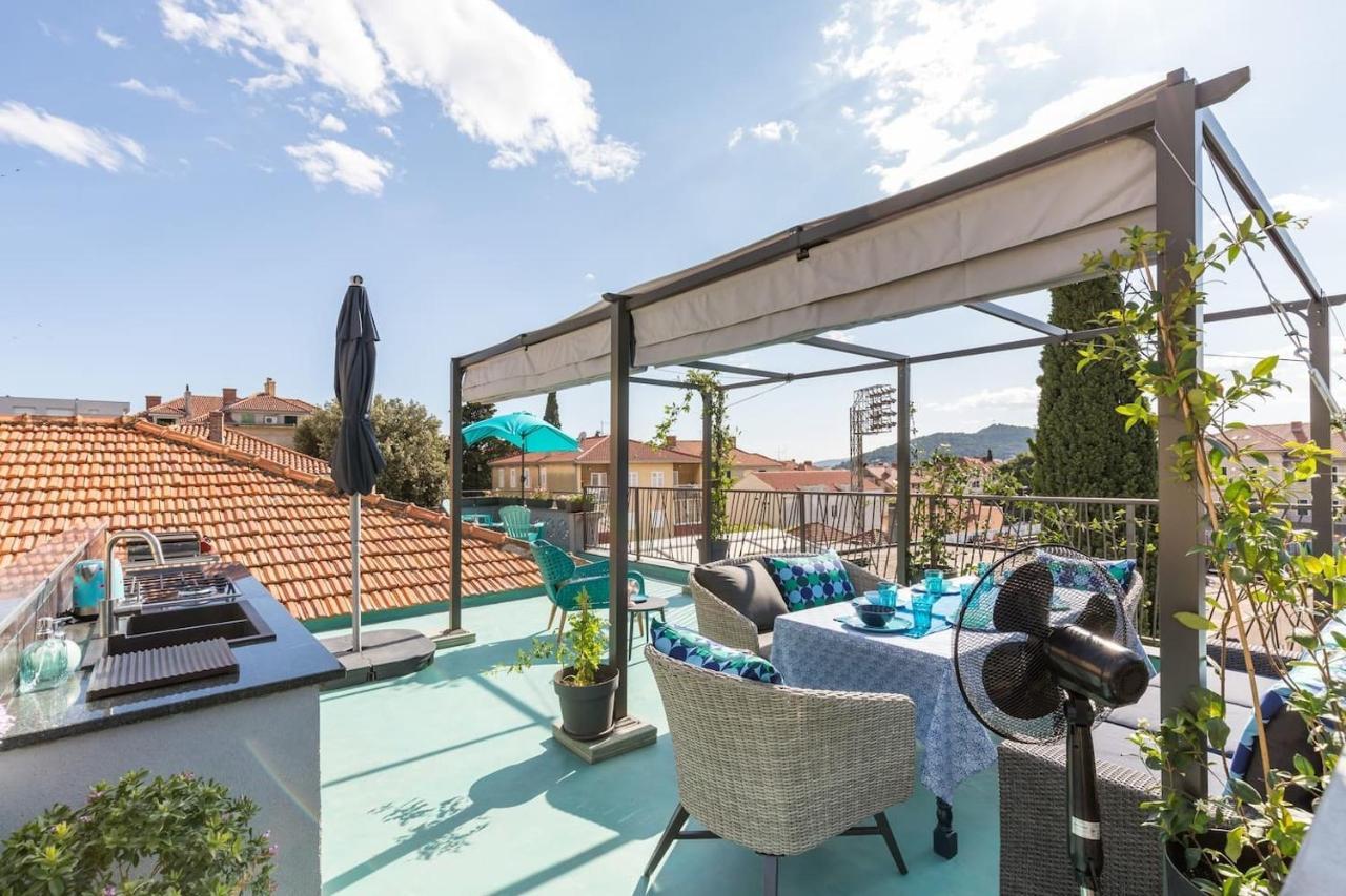 فيلا Boutique Triple House With Garden & Roof Terrace سبليت المظهر الخارجي الصورة